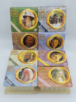 8x Herr der Ringe Figuren - Burger King 2001